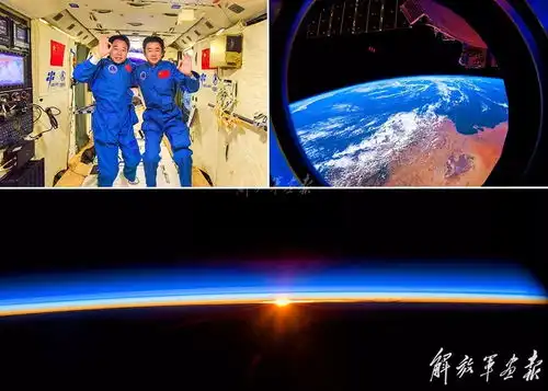 星际穿越,中国航天员带你去看来自太空的影像

