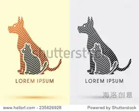 狗和猫的影子坐在图标图形符号,标志,向量动物野生生物,符号标志站酷海洛创意正版图片,视频,音乐素材交易平台shutterstock中国独家合作伙伴