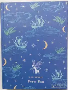 j.m.barriepeterpan英文原版小飞侠彼得潘精装书封面稍有瑕疵