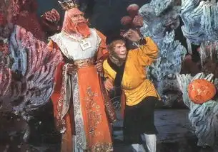 西游记珍贵剧照龙王的水晶宫在这拍的,孙悟空的筋头云是抠图
