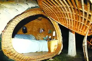 天冷没暖气蛋形蜗居小屋人去蛋空