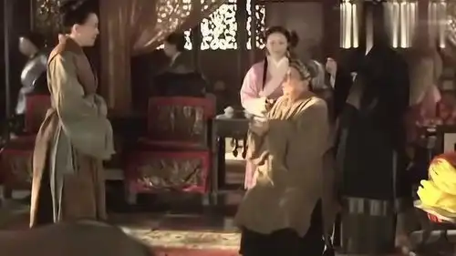 新版红楼梦贾府热情招待刘姥姥,吃了晚饭还安排洗澡