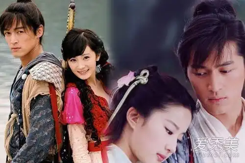 从神雕到三代三代,杨幂和刘亦菲有着相同的人物颜值pk
