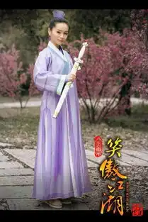 邓莎笑傲江湖定妆照曝光造型清秀受好评
