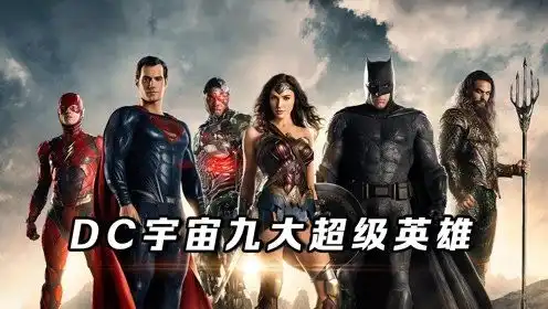 盘点dc宇宙九大最强英雄,海王倒数,超人只能排第二
