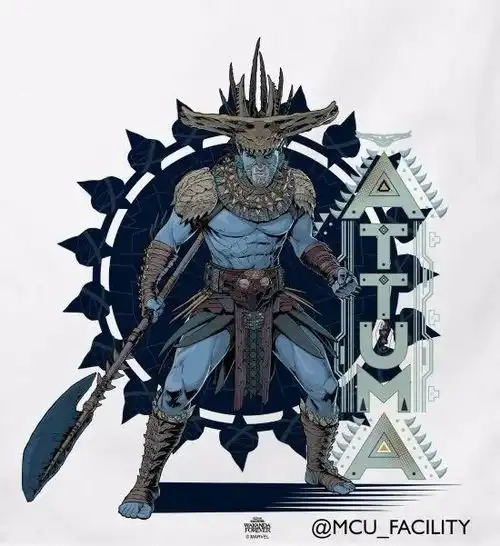 黑豹2反派海王纳摩形象曝光
