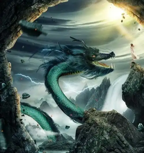 上古神话中的八大异兽之王,蛇王腾蛇,虎王陆吾,龙王排不了第一