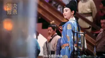 大唐荣耀电视剧曝剧照景甜男装照英气十足
