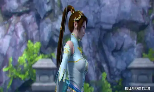 斗破苍穹纳兰嫣然全身照绝了,大长腿好细,近距离蕾丝袜也好评