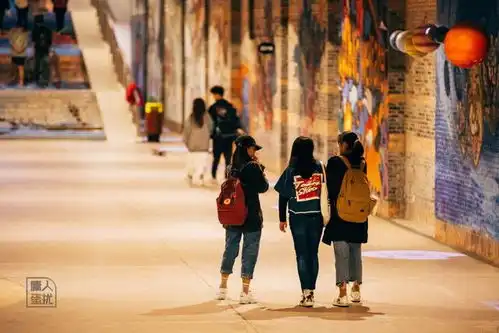 隐藏于大学城的涂鸦墙