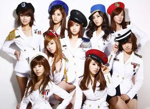 那位亲有少女时代的这组照片的所有成员
