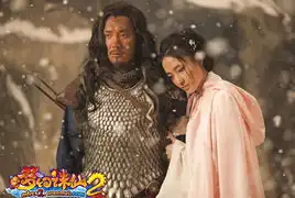 王丽坤与冯绍峰亲密合作拍新片mv花絮曝光
