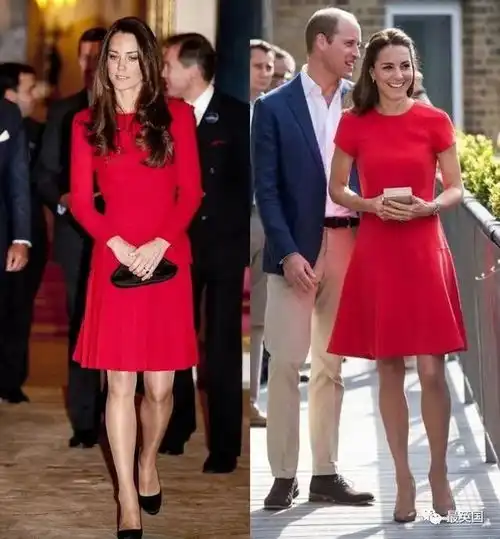 美翻了凯特王妃斤20套经典红裙造型盘点将复古优雅诠释到了极致啊