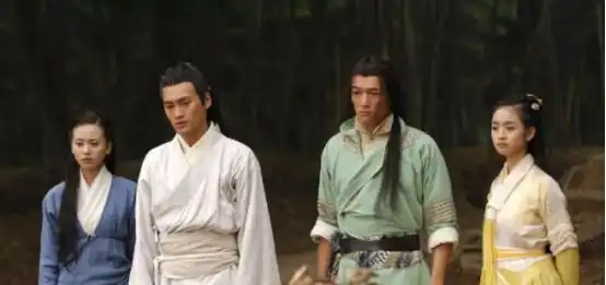 言情版射雕英雄传胡歌青涩帅气,刘诗诗嫩出水,谢娜灵动十足
