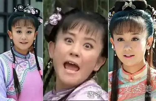 紫薇格格的外观发生了很大的变化海陆整容是僵硬和不可辨认的