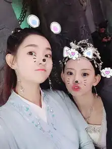 代文雯一组照片曝光片场自拍甜美可爱庆杀青
