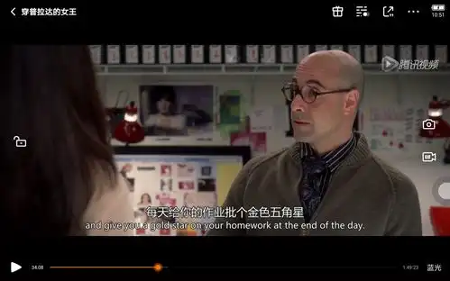 穿普拉达的女王中光头的丑话
