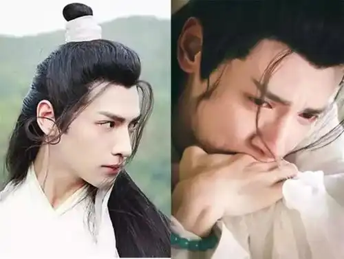 影视剧中受伤吐血的男明星鹿晗面瘫,他让无数观众心疼
