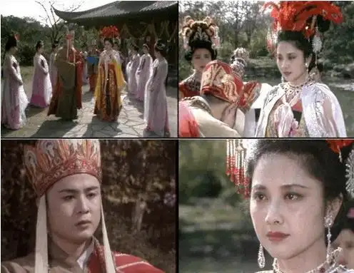 八版女儿国国王pk朱琳经典,舒畅清纯,胡静冷艳
