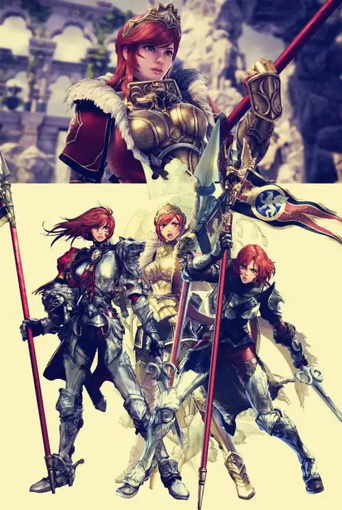 经典游戏中能驾驭红发的角色,霸气和邪魅的代言人