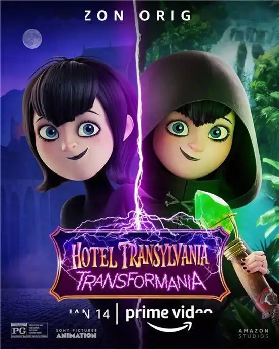 精灵旅社4曝光人物海报呈现变身前后大对比
