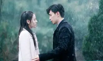 一千零一夜新剧照上线迪丽热巴邓伦上演雨中相拥
