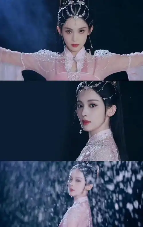 许凯雪鹰领主剧照,古力娜扎造型神似鞠婧祎,网友太塑料了
