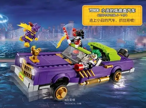 lego乐高蝙蝠侠大电影系列70906小丑芬克的汽车凑单品