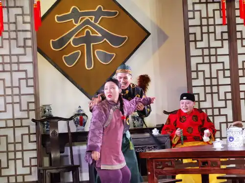 北京曲剧沉浸式茶馆驻场演出台湖带来文旅新体验
