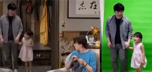 沈阳爸爸带女儿穿越我爱我家客厅老样子,晾衣绳太真实