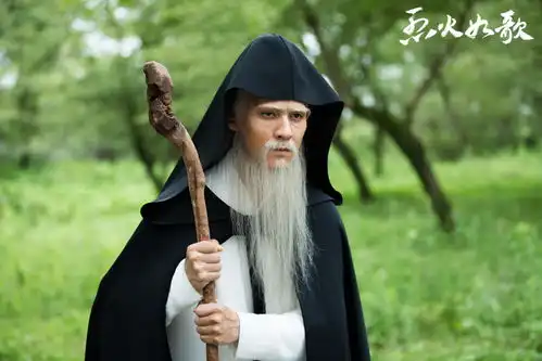 烈火如歌剧照准时上线一身素净白衣如歌再展颜笑