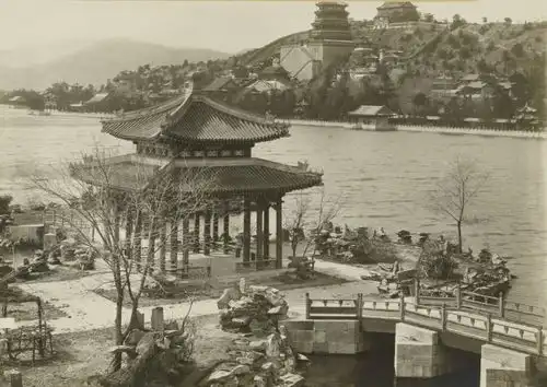 百年巨变,颐和园万寿山历代老照片