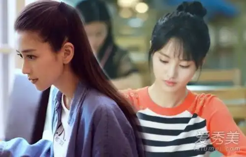 微微一笑最新剧照扎花苞头的郑爽美过baby