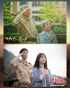 八旬老人拍婚纱照cosplay太阳的后裔剧照