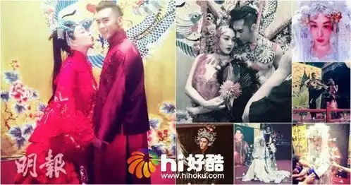 钟丽缇偕未婚夫张伦硕反传统拍京剧婚纱相
