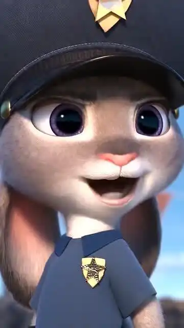 疯狂动物城,第一个兔子警官朱迪,小时候被别人欺负
