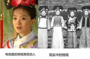 为什么清宫照片上的宫女和妃子都长得那么丑
