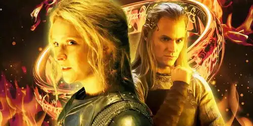 指环王力量之戒索隆与加拉德瑞尔命中注定相遇
