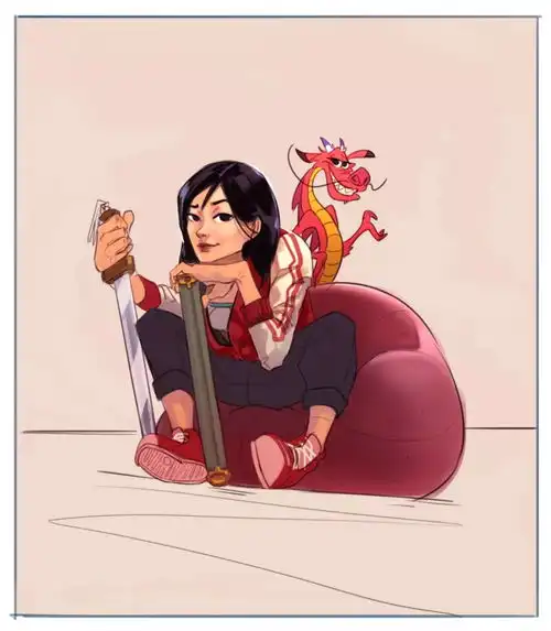 花木兰定妆照,刘亦菲土味重了与半裸男主共浴剧照曝光