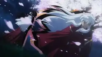 谁帮我截些犬夜叉完结篇中犬夜叉和桔梗还有戈薇相好的照片,或者是感人的那种
