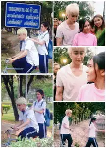 泰版一吻定情开拍浪漫男女主再合作