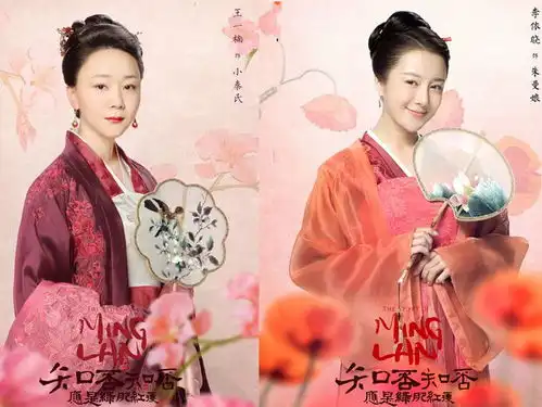 知否的人物海报有深意,小秦氏是有毒的夹竹桃,曼娘最可怕
