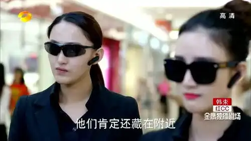 麻辣变形计制服小美女保镖保护要员结果居然把保护对象弄错
