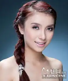 蜈蚣辫发型图片经典的流行编发发型4