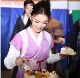 斗破苍穹电视剧片场照曝光林允版薰儿娇俏可人