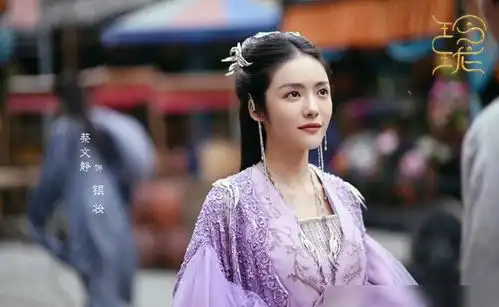 赵今麦林一袁弘主演玲珑发布剧照
