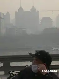 烟尘笼罩市区86个重点城市空气污染兰州排第二
