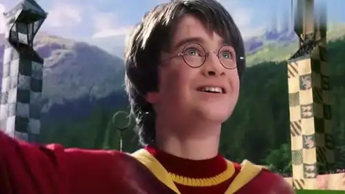 哈利波特与魔法石混剪,可爱的哈利波特,他的笑容太治愈了