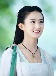 中国古装第一美女angelababy垫底范冰冰第五谁才第一
