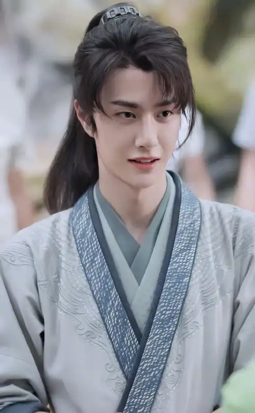 王一博古装新造型,潇洒少年郎
